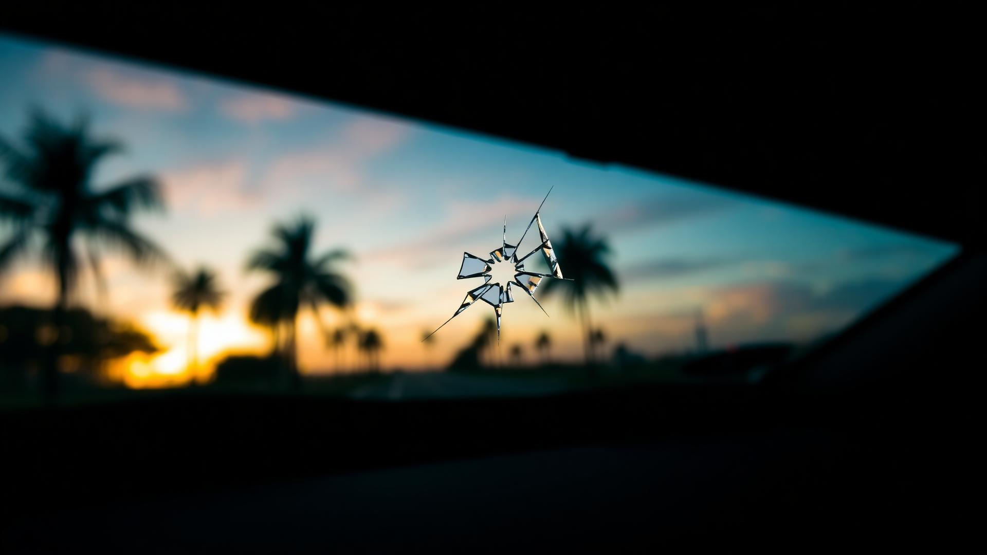 Exotic Windshield before